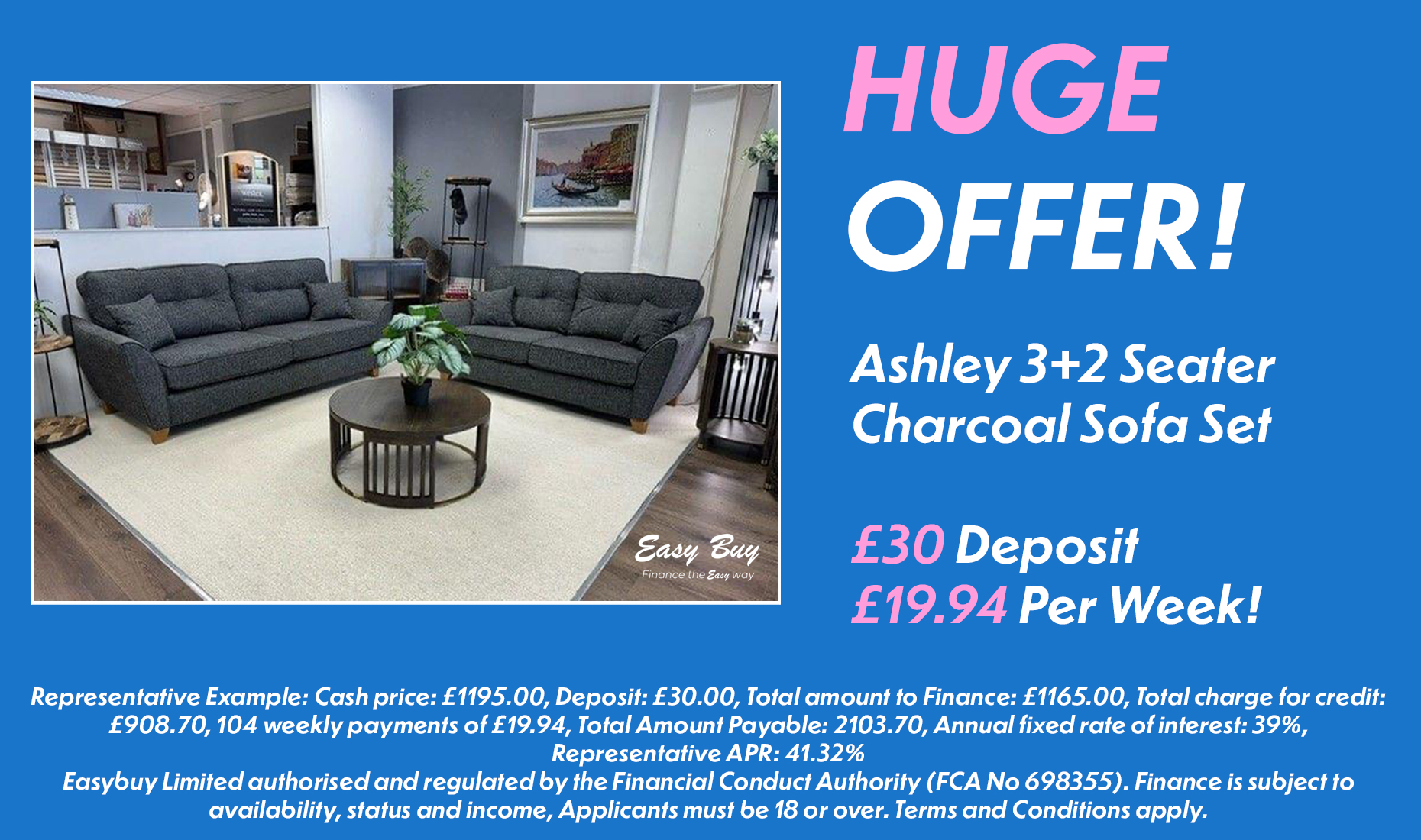Huge Sofa Offer!