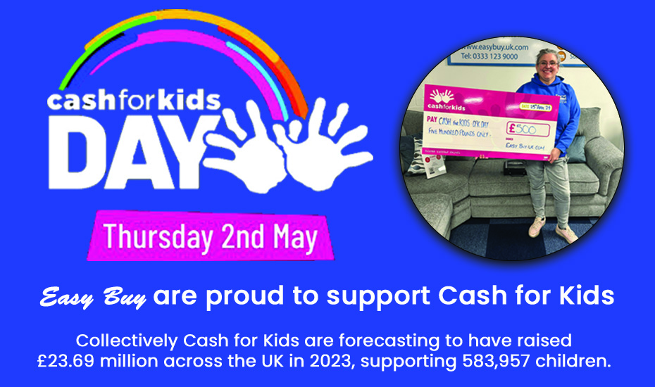 We're Proud to Support Cash for Kids
