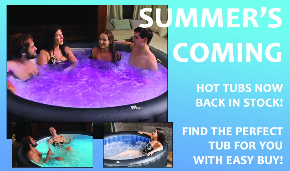 Hot Tubs - Available Now!