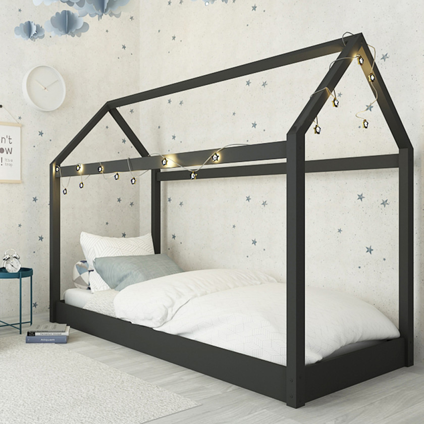 Hickory Black Bunk Bed