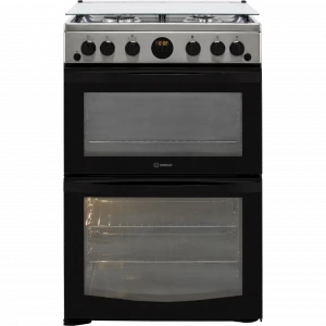 indesit-60cm-silver-gas-cooker